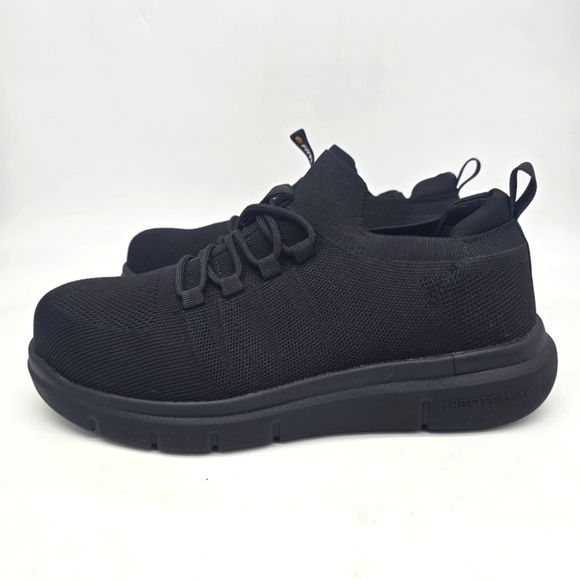 FitVille Shoe Men's 9.5 EW Composite Toe SR Sneakers V3 Black - Picture 1 of 12